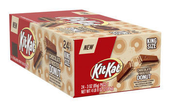 [034000318957] KITKAT CHOCO FROSTED DONUT 85G/24CT 