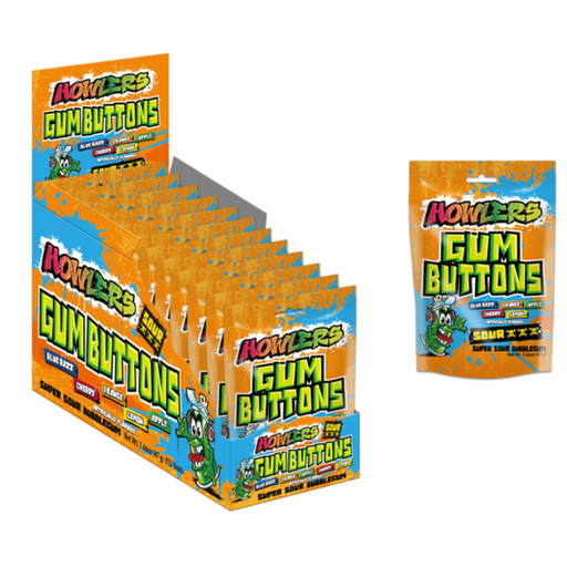 [072084120509] HOWLERS GUM BUTTONS