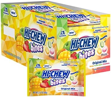 HI CHEW BITES ORIGINAL 60G / 12CT 