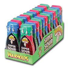 WARHEADS SUPER SOUR DOUBLE DROPS 24CT /30ML