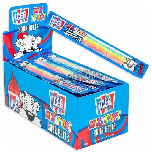 [632365627471] ICEE MIX IT UP SOUR BELTS /125 CT