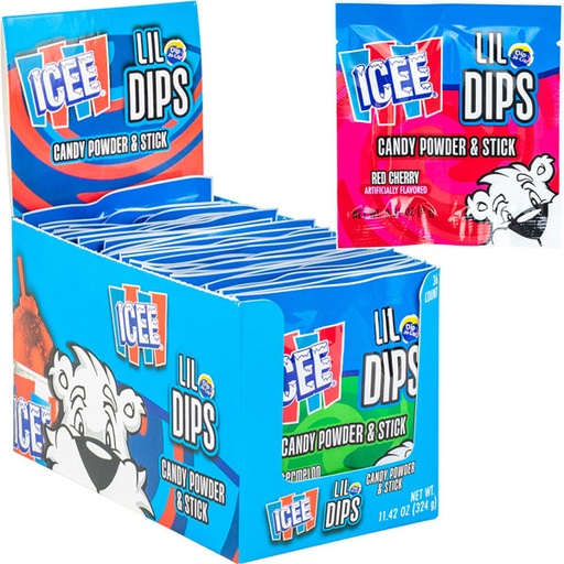 [632365627617] ICEE LIL DIPS CANDY POWDER  STICK