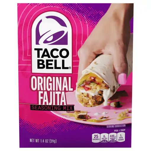 TACO BELL ORIGINAL FAJITA / 39G