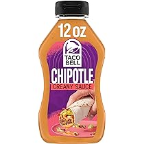 TACO BELL CHIPOTLE CREAMY SAUCE 354ML