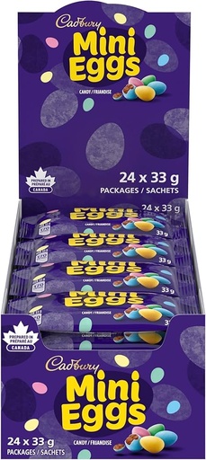 [061200012712] CADBURY MINI EGGS 33G/ 24CT (US)