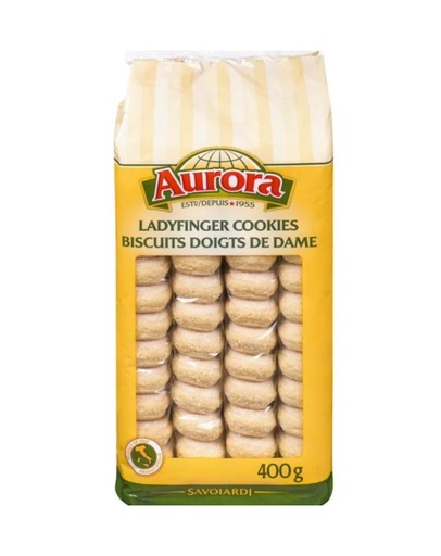 [061659017498] AURORA LADYFINGER COOKIES 400G