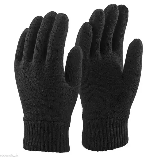 [698931390231] BLACK GLOVES 1 PAIR