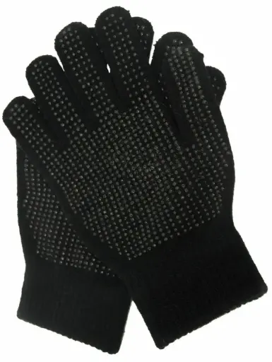 [39038] ADULT MAGIC GLOVES BLACK
