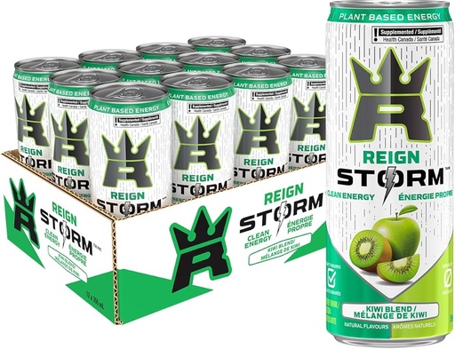 [815154026437] REIGN STORM KIWI BLEND 355ML/12CT