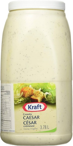 [068100442595] KRAFT CREAMY CEASER 3.78L