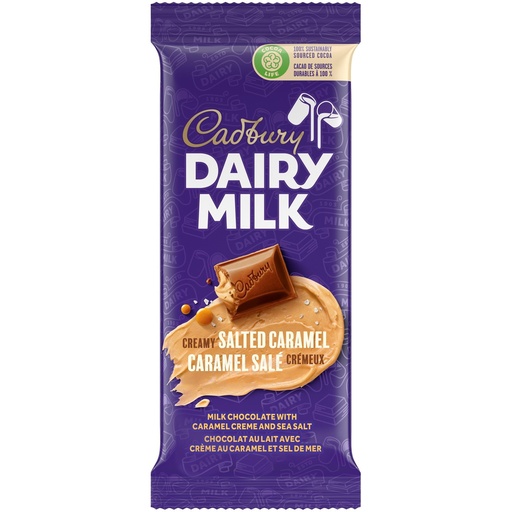 [061200016130] CADBURY DAIRY MILK SALTED CARAMEL 100G