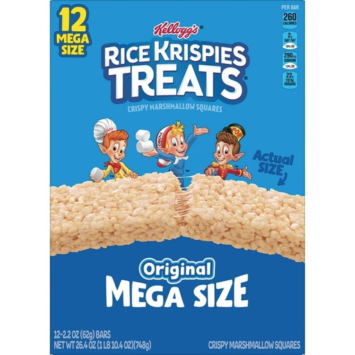 [038000251146] KELLOGG'S RICE KRISPIES ORIGINAL 60G/12CT