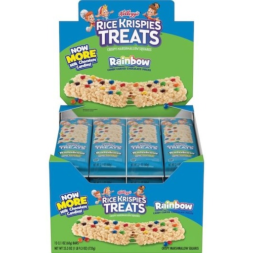 [038000264498] KELLOGG'S RICE KRISPIES RAINBOW 60G/12CT