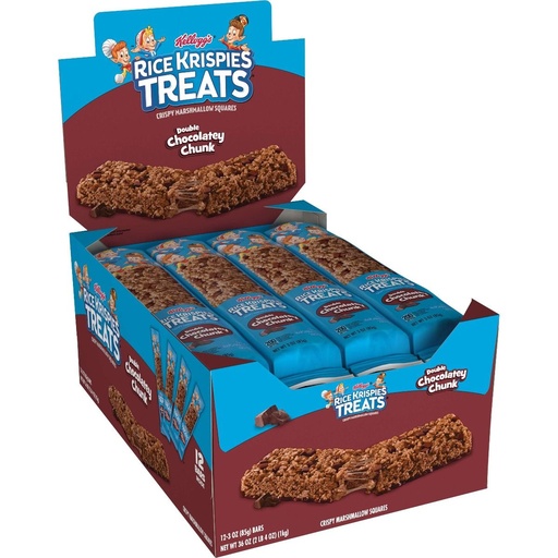 [038000251191] KELLOGG'S RICE KRISPIES DOUBLE CHOCO  60G/12CT