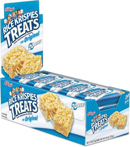 [038000110535] KELLOGG'S RICE KRISPIES TREATS ORIGINAL 40G/20CT 