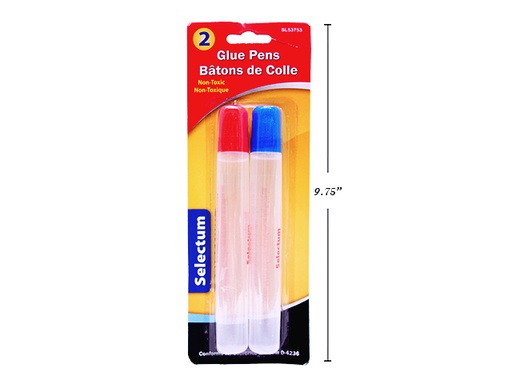 [53753] GLUE PENS 2 PK