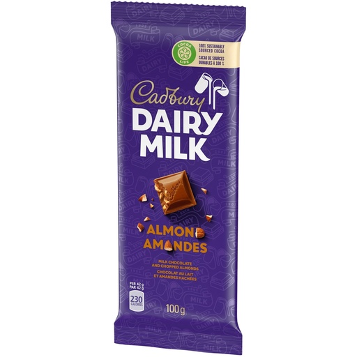 CADBURY DAIRY MILK ALMOND 100G