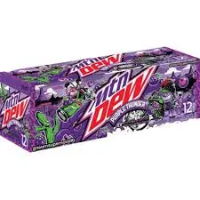 [012000230363] MOUNT. DEW CANS PURPLE THUNDER 355ML 12/CT 