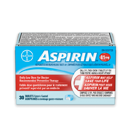 ASPIRIN DAILY LOW DOSE 30 / PK