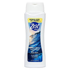 [9673] ZEST SIMPLY OCEAN WAVE BODY WASH 449ML