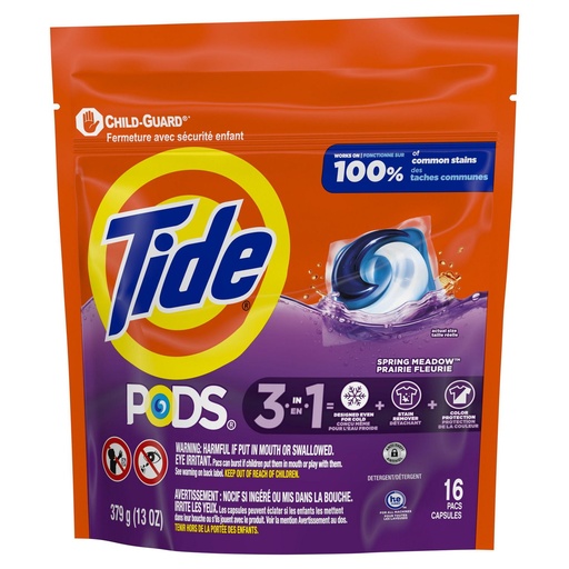 TIDE PODS 3IN1 SPRING MEADOW 9CT/213G