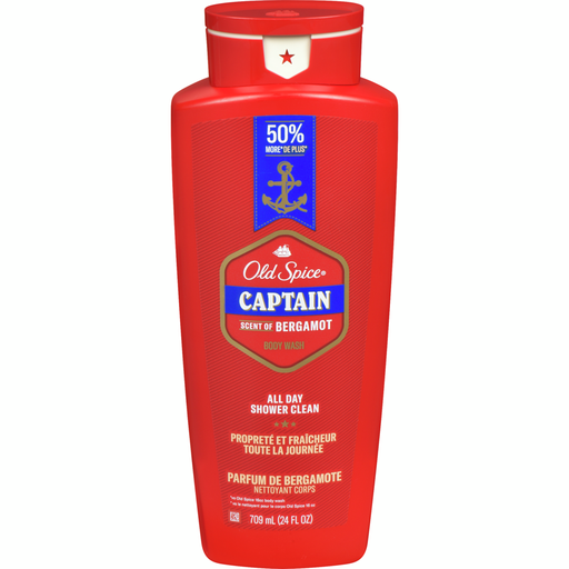 [037000733621] OLD SPICE BERGAMOT BODY WASH 473ML
