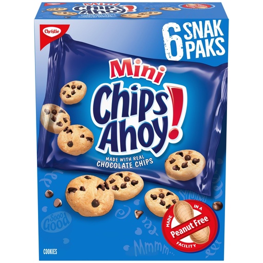 MINI CHIPS AHOY CHOCOLATE CHIPS 6CT/26G 