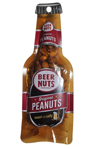 [070842001657] BEER NUTS ORIGINAL PEANUTS 49G