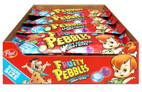 [038252992040] POST FRUITY PEBBLES CHEWY BITES 106G