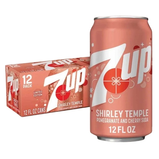 7UP SHIRLEY TEMPLE CANS 355ML/12CT