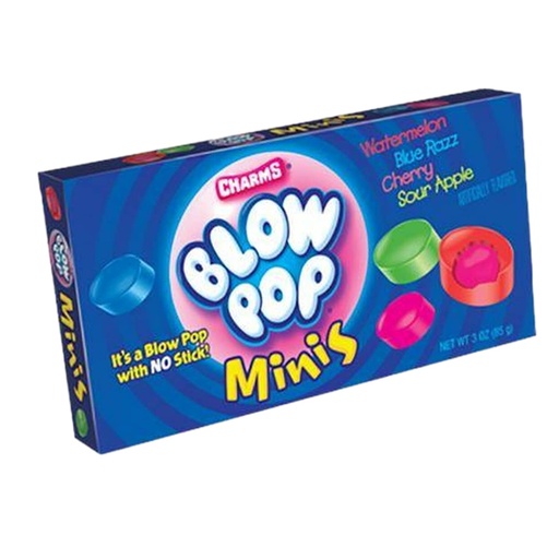 [014200035359] CHARMS BLOW POP MINIS THEAT. BOX 99G/44CT