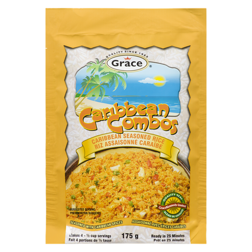 [055270953785] GRACE CARIBBEAN SEASONED RICE 175G