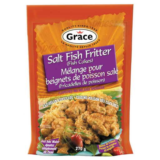 [055270956427] GRACE SALT FISH FRITTER 270G