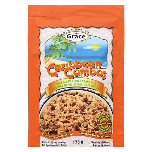 [055270953754] GRACE RICE & RED KIDNEY BEANS MIX 175G