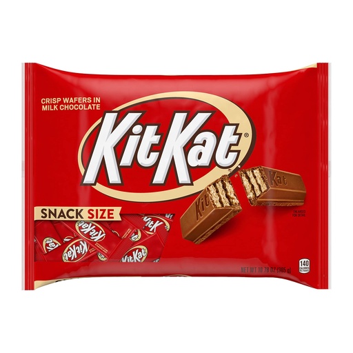 [034000087525] KITKAT SNACK SIZE 305G