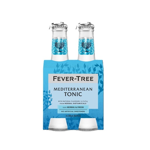 [5060108450515] FEVER TREE MEDITERRANEAN TONIC 200ML/4CT