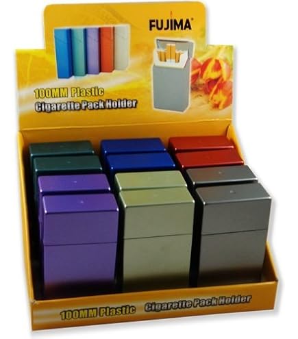 [0000010101] PLASTIC CIGARETTE CASE /12CT