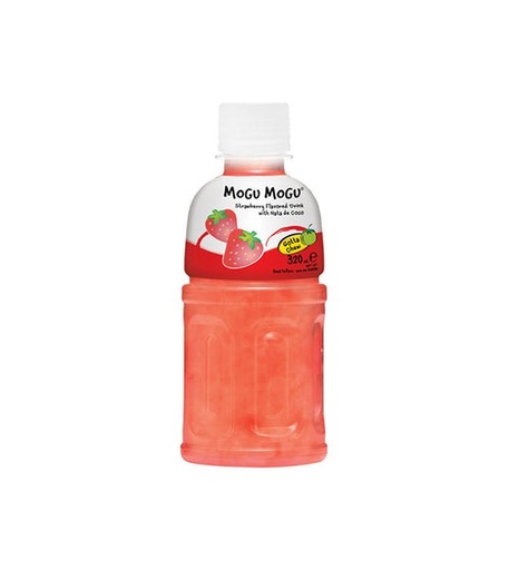 [6076] MOGU MOGU STRAWBERRY 320ML/6CT 