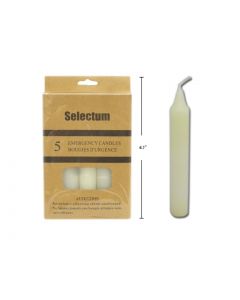 [SL24165] EMERGENCY CANDLES 5CT