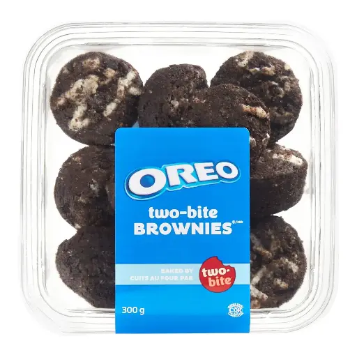 [09437] TWO BITE OREO BROWNIES 300G/10CT