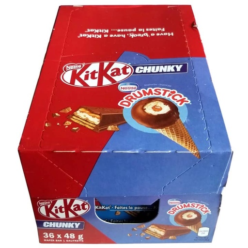 KITKAT CHUNKY DRUMSTICK 44G /24CT