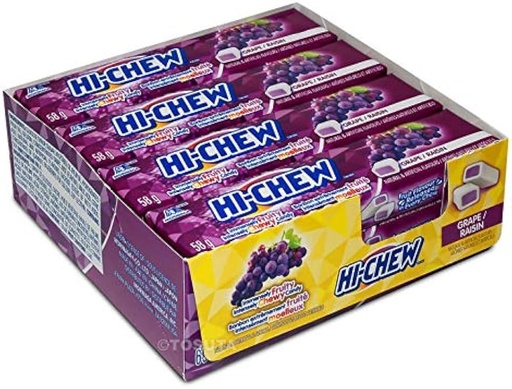 [851681008850] HI-CHEW STICK GRAPE 12CT /58G