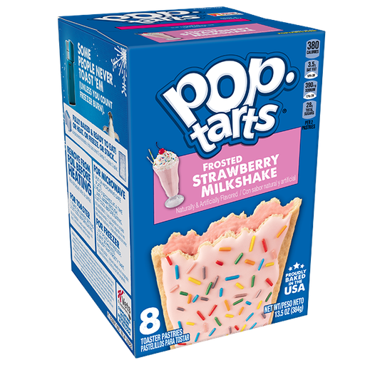 [4293] POPTARTS FROSTED STRAWBERRY MILKSHAKE 6CT