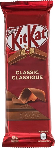 [059800511254] NESTLE KITKAT CLASSIC BAR 120G