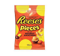 [056600793491] REESE'S PIECES PEANUT POUCH 104G