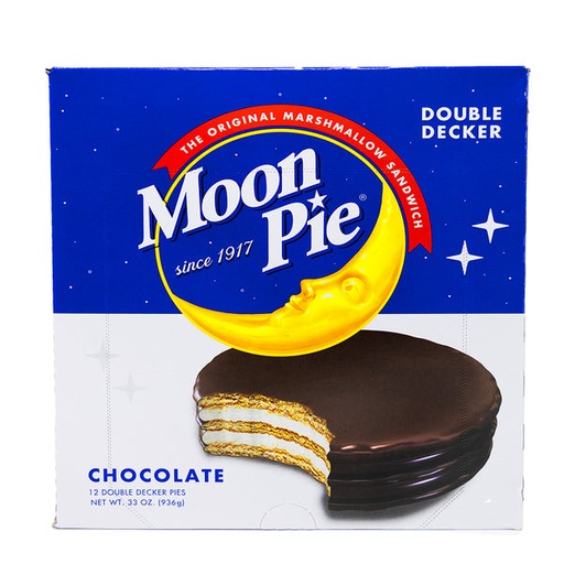 CHOCOLATE MOON PIE 936G/12CT 