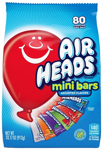 [4607] AIRHEAD MINI BARS 85G