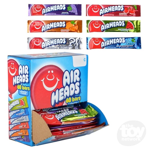 AIRHEADS SOUR ASSTD. 60CT