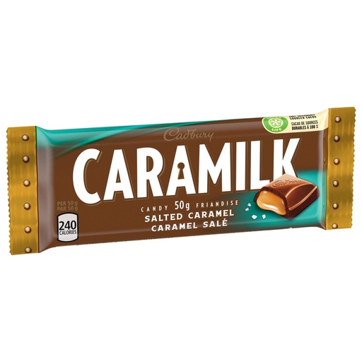 [06109224] CARAMILK SALTED CARAMEL BAR 50g