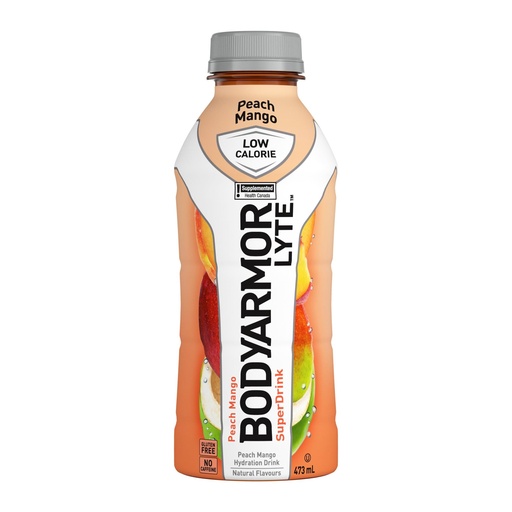 [067000012341] BODY ARMOR PEACH MANGO LYTE 473ML